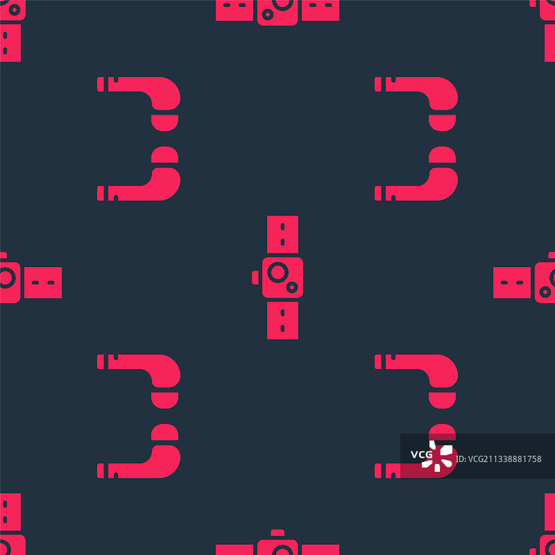 无线耳机智能手表无缝连接套装图片素材