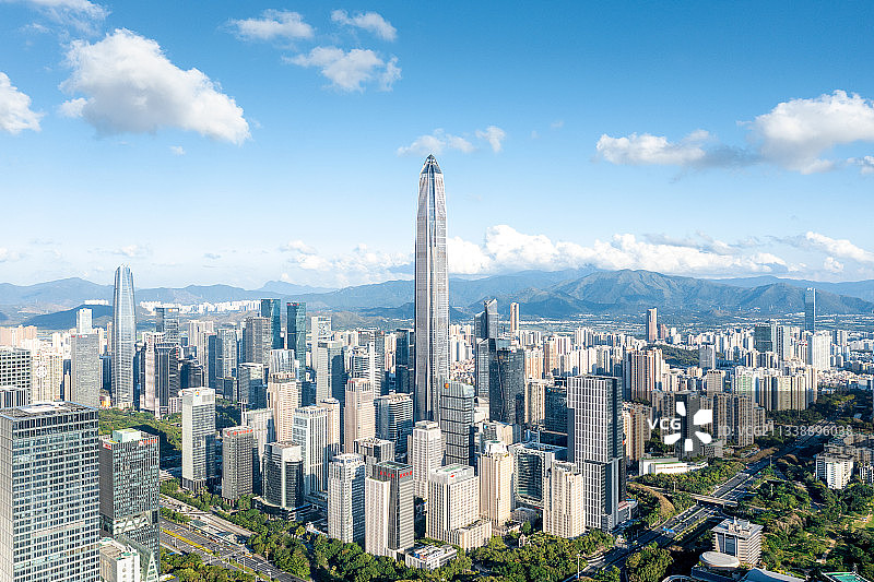 深圳天际线风光图片素材