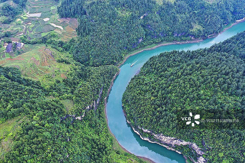 清溪峡图片素材