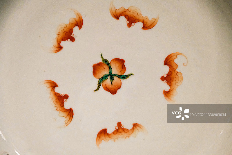 中国传统蝙蝠图案图片素材