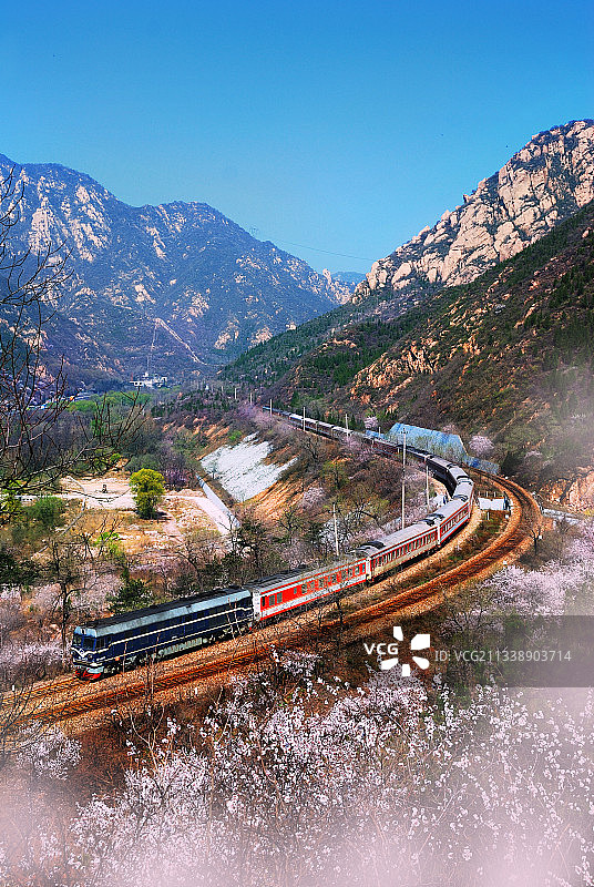 京张铁路居庸关段 北京 居庸关图片素材
