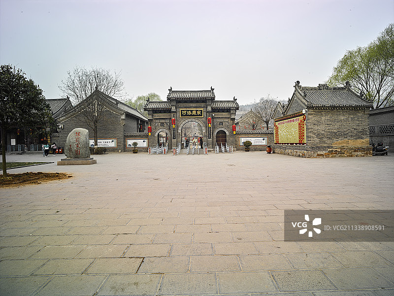 2016-03-13中国，河南省，郑州市，巩义市，康百万庄园图片素材