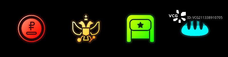 卢布货币国家象征图片素材