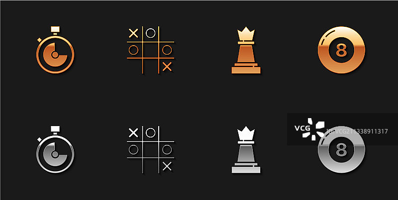 秒表、井字游戏、象棋图片素材