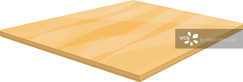 胶合板卡通风格图标图片素材