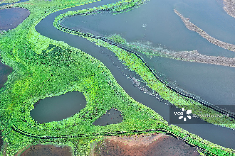 北大荒辽阔的湿地图片素材