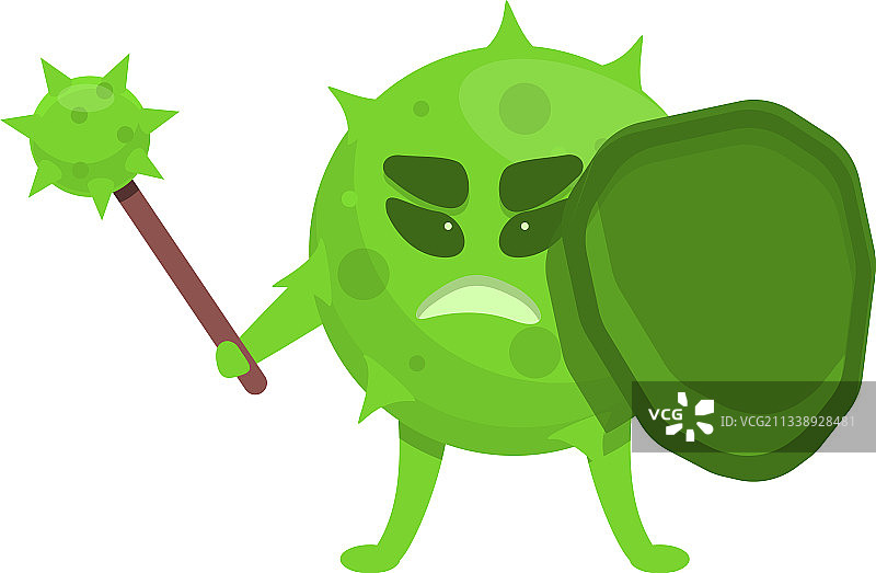 芽孢杆菌抗生素耐药性卡通图标图片素材