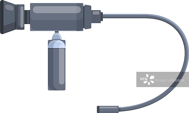 内窥镜检查图标卡通风格图片素材