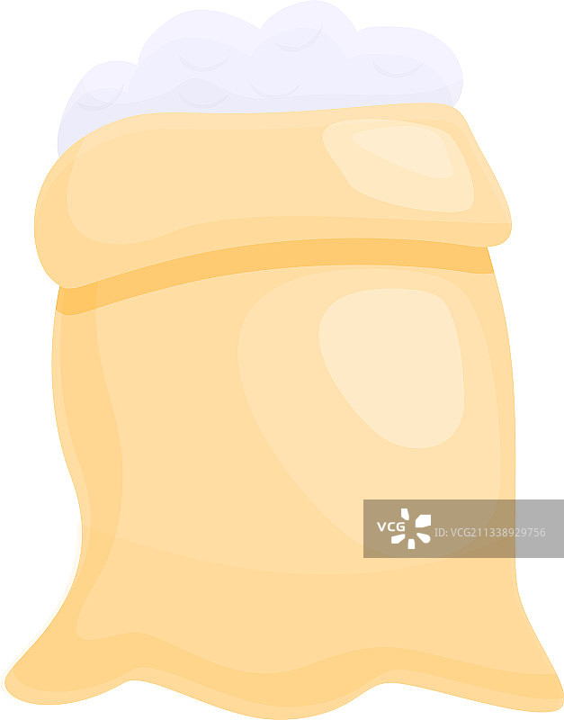 棉花图标卡通风格图片素材