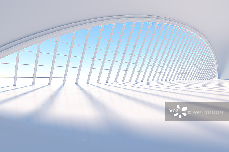 3D现代简洁集合空间背景图片素材