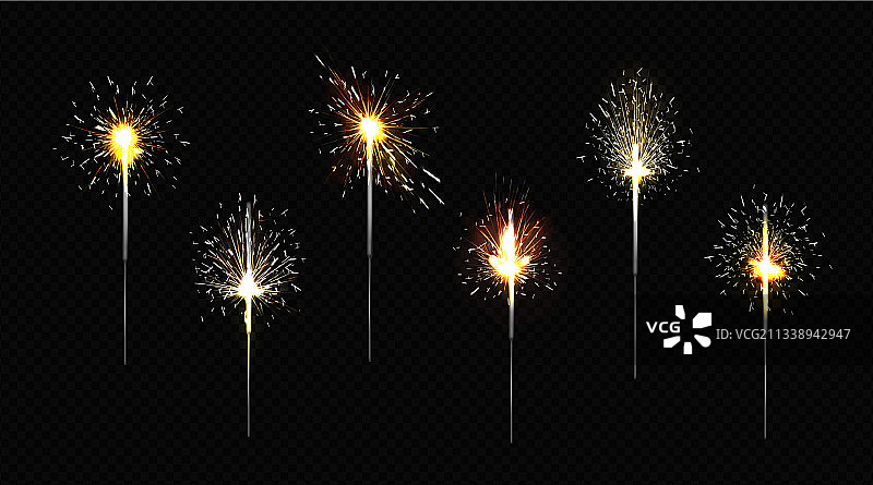 派对用焰火棒图片素材