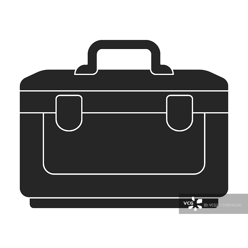 黑色冰块盒子图标图片素材