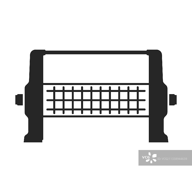 黑色电加热器图标图片素材