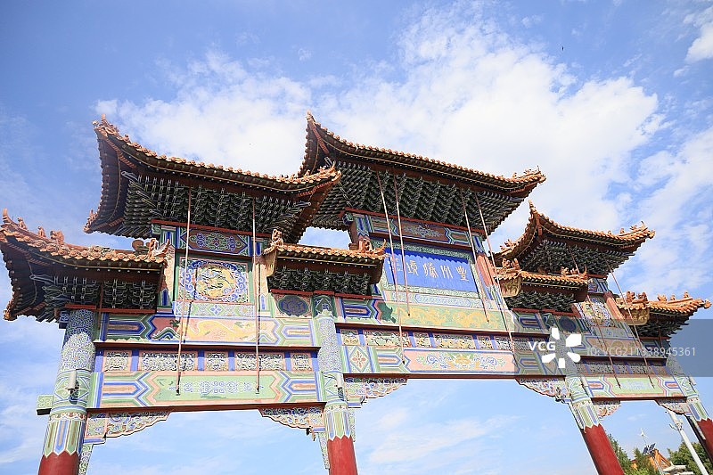 呼和浩特大召寺图片素材