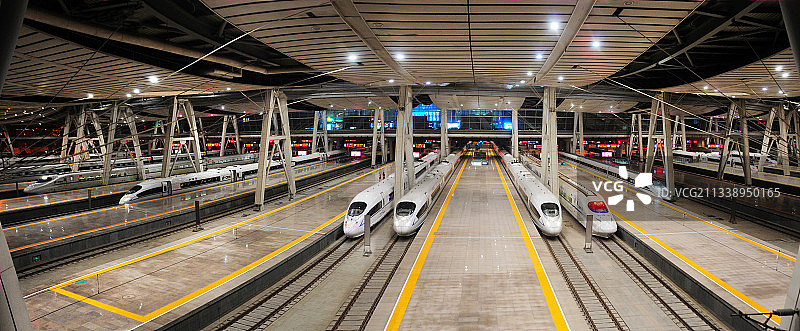 京沪高铁北京南站图片素材