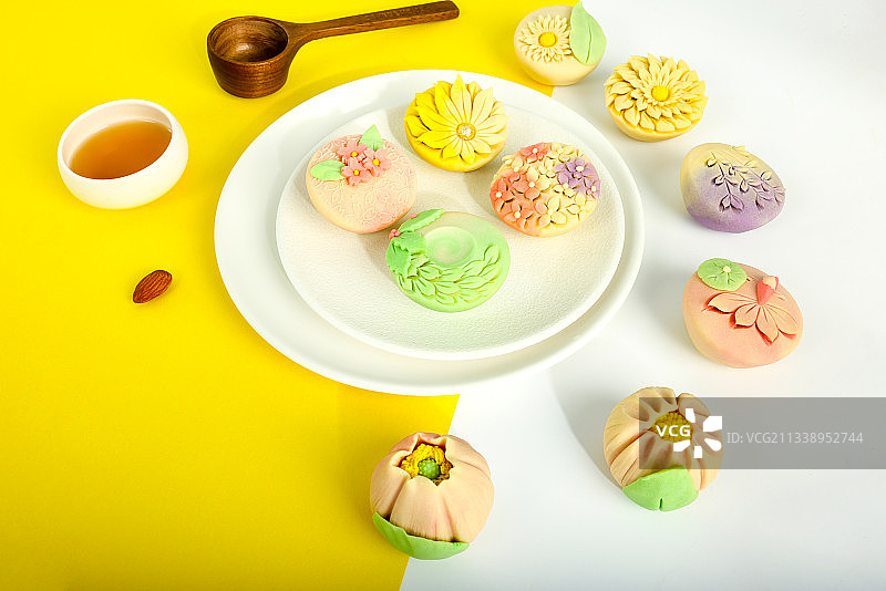 创意，精细糕点图片素材