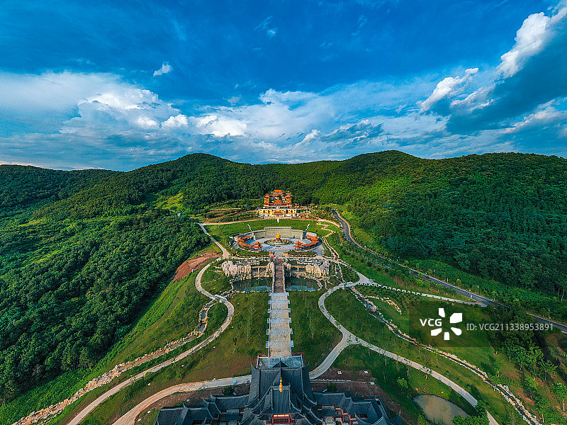 南京溧水东庐山观音寺图片素材