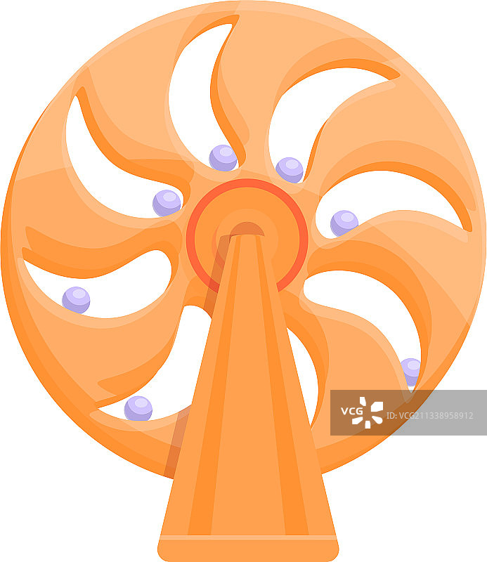 永动机平衡图标卡通风格图片素材