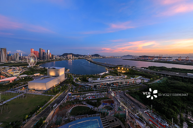 湾区之光图片素材