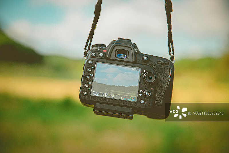 静物单反相机微距图片素材