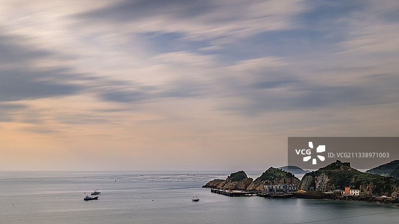 宁静的枸杞岛图片素材