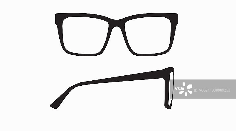 眼镜框图片素材