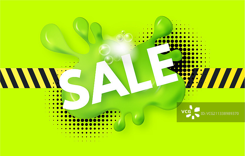 趣味彩色超级促销banner图片素材