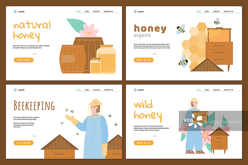 主题彩色网页banner合集图片素材