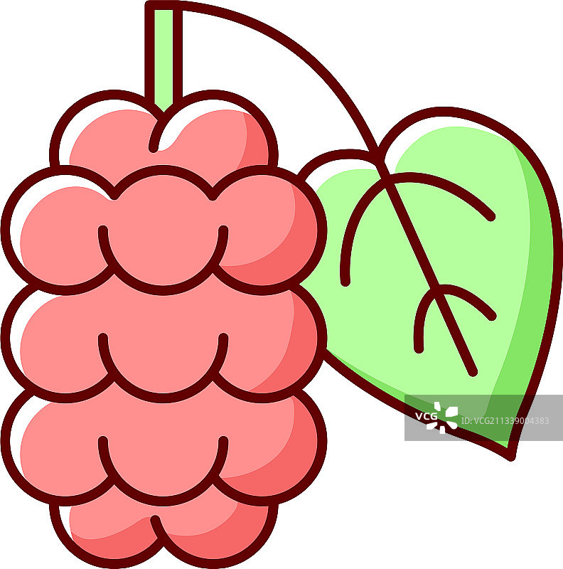 桑葚RGB颜色图标图片素材