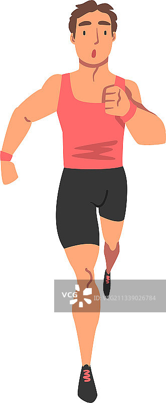 奔跑的男人图片素材