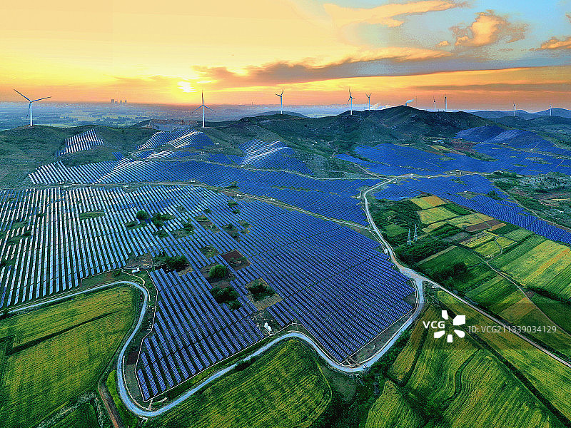 新能源助力新农村脱贫攻坚（组图）图片素材