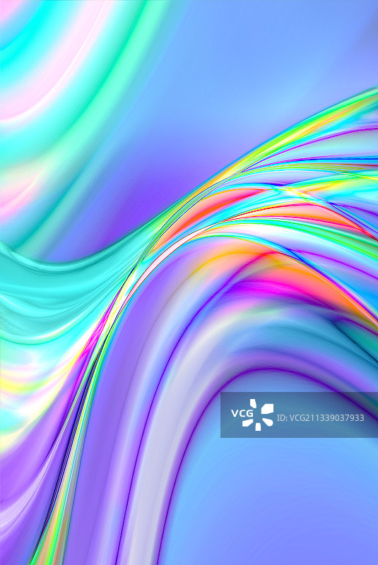 创意抽象炫彩镭射背景艺术图片素材