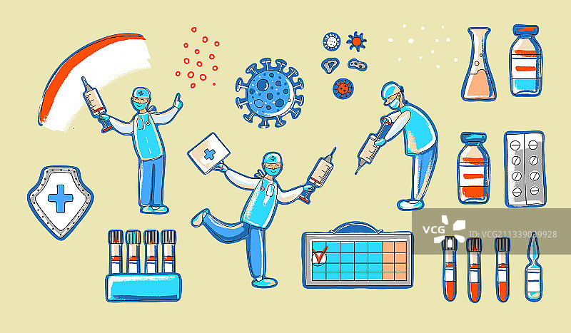 防护设置图片素材