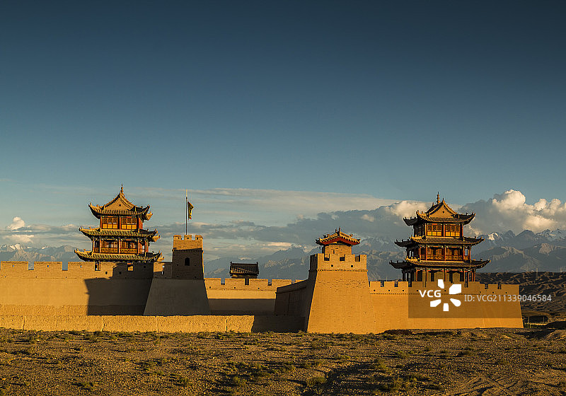 甘肃嘉峪关关城图片素材