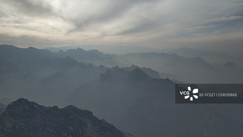 华山西峰图片素材
