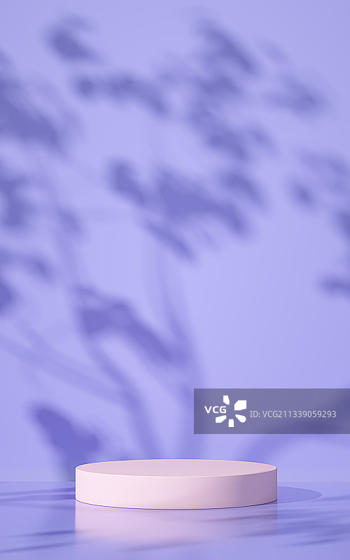 紫色产品展台三维图形背景图片素材