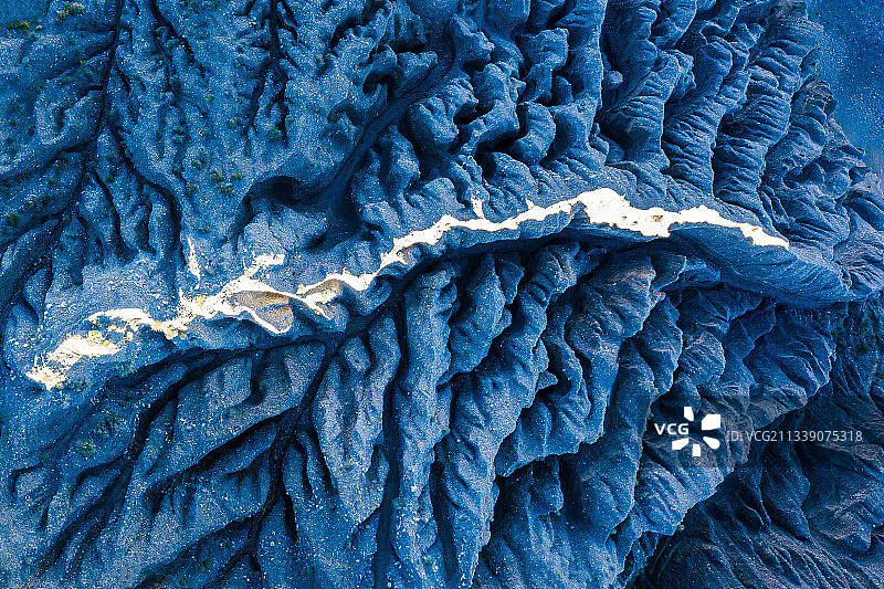 独山子大峡谷的特写图片素材