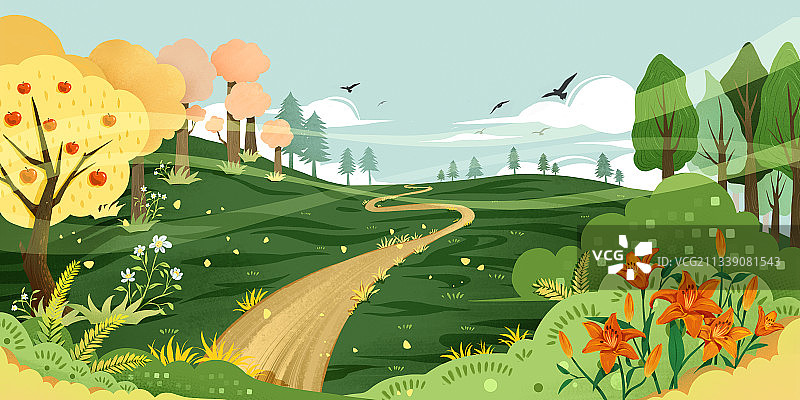 二十四节气之立秋图片素材