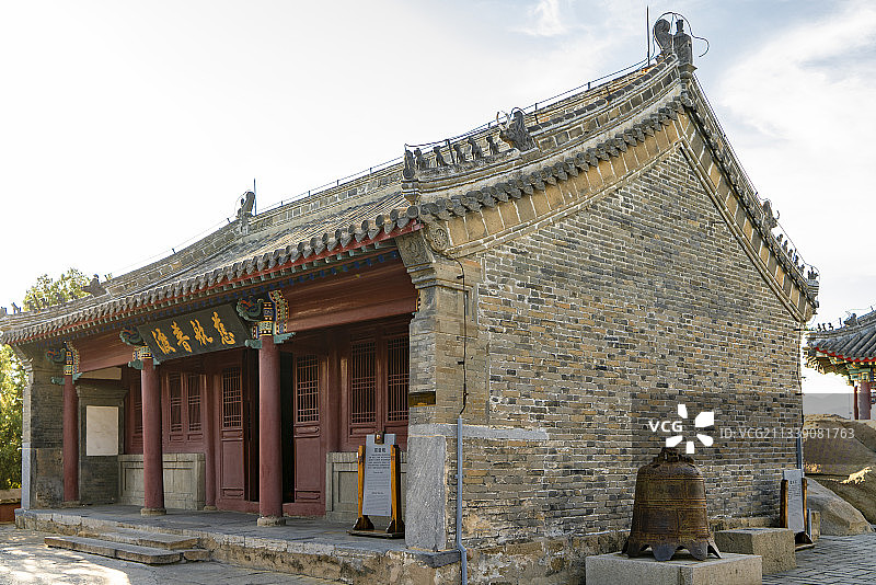 2016-09-20中国，河北省，秦皇岛市，孟姜女庙图片素材