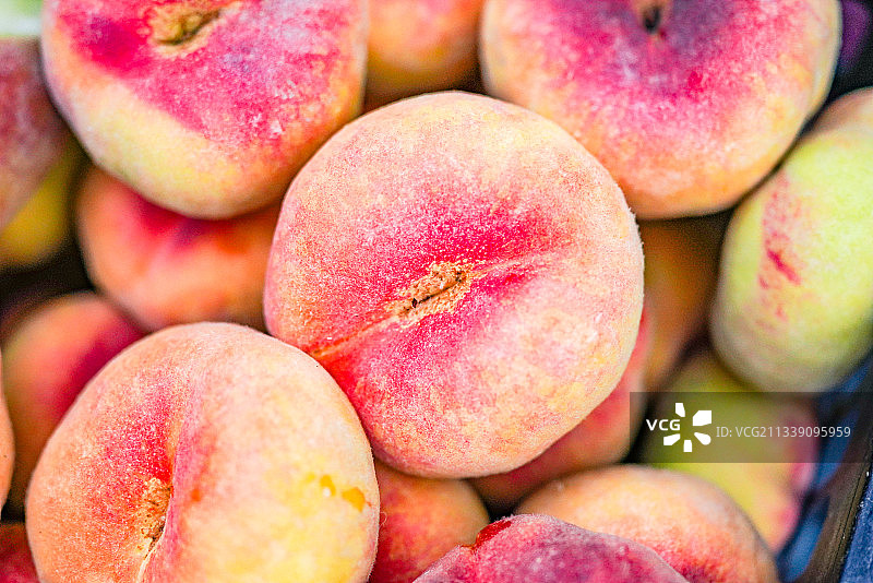 新鲜水果蟠桃图片素材