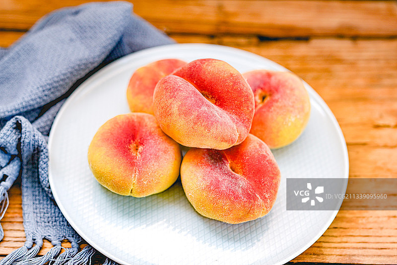 新鲜水果蟠桃图片素材