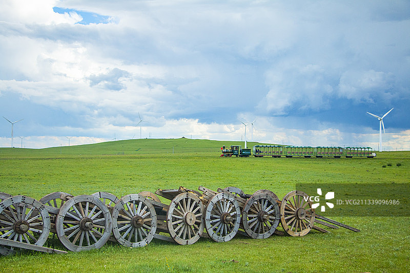 辉腾锡勒草原图片素材