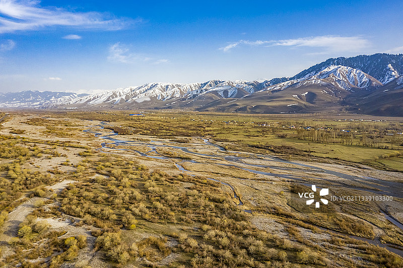 新疆：新疆春季风光图片素材