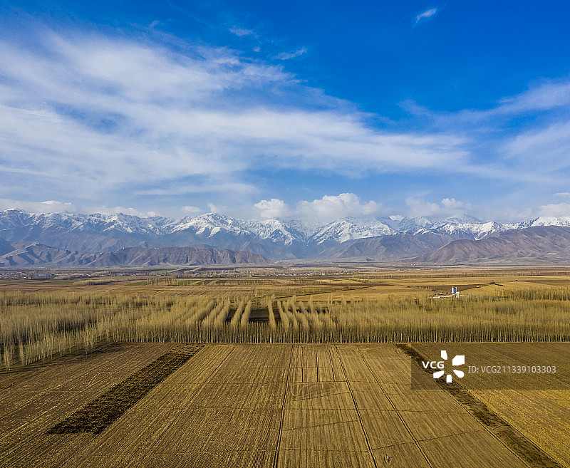 新疆：新疆春季风光图片素材