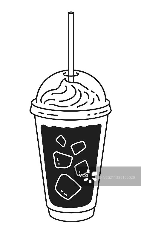 外卖冷萃咖啡图片素材