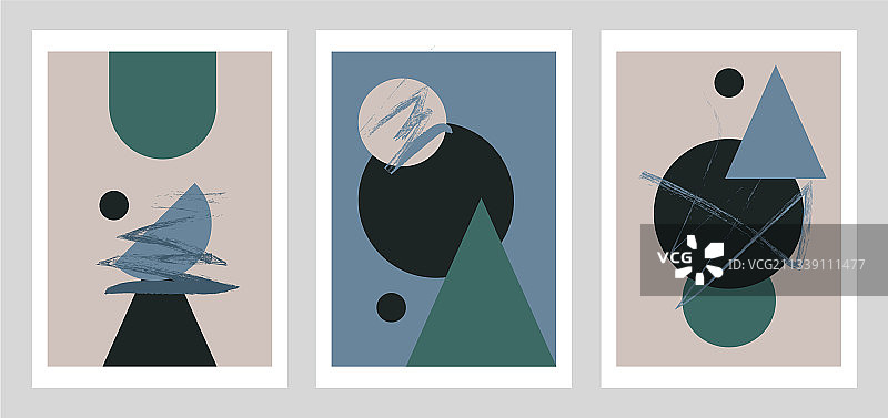 极简主义几何抽象艺术现代风格图片素材