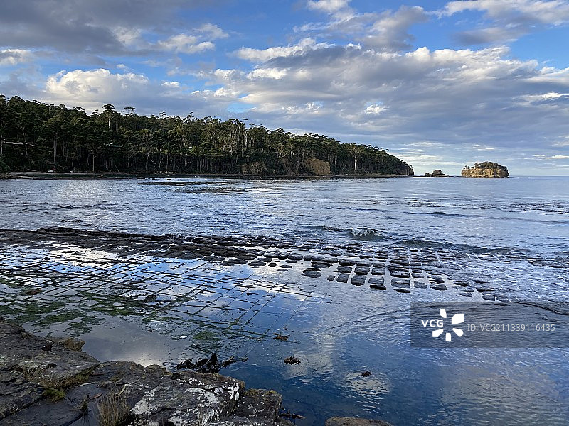 大海对天空的风景图片素材