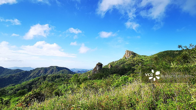 菲律宾马拉贡登山景图片素材