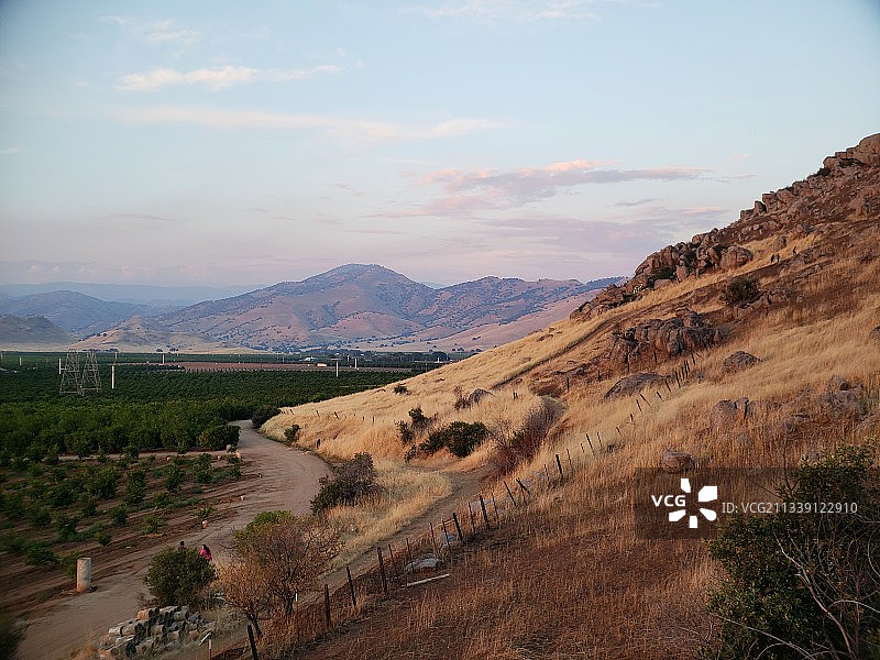 风景对天空的景色图片素材