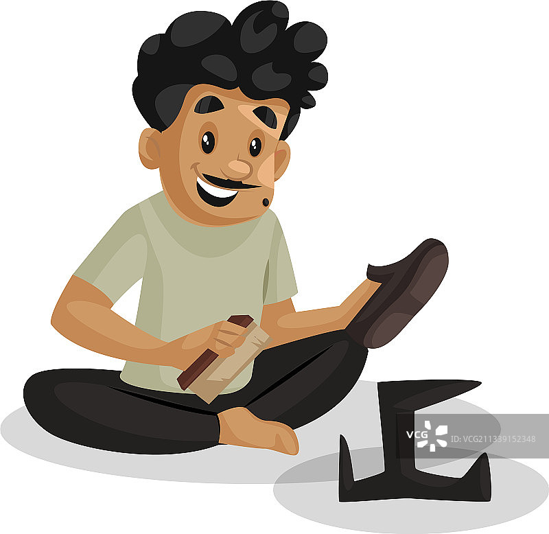 卡通鞋匠角色图片素材